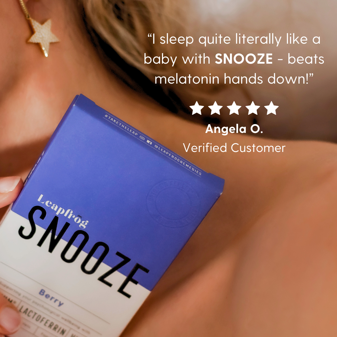 SNOOZE  :  Lactium® + Lactoferrin + Vitamin B6