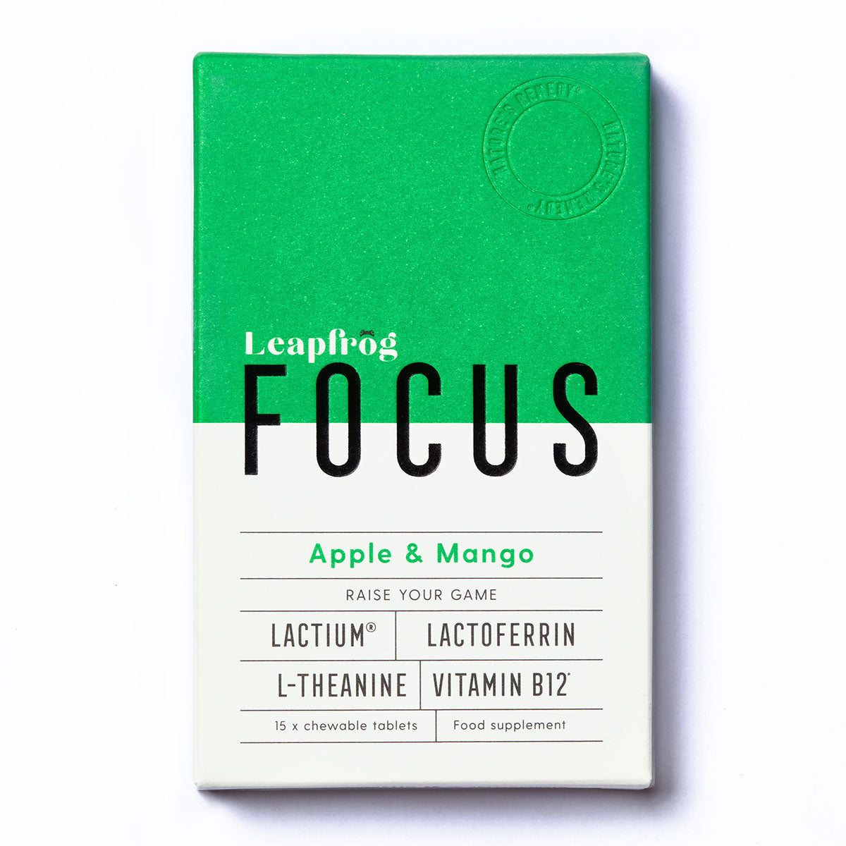 FOCUS  :  Lactium® + Lactoferrin + Vitamin B12 + L-Theanine